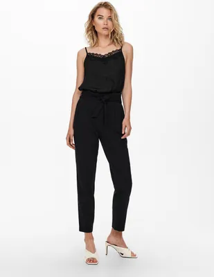 Produktbild von ONLY 15233143, Tank Top, Erwachsener, Weiblich, Schwarz, Einfarbig, Polyester