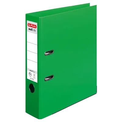 Obrázek produktu pro Herlitz 10834430, A4, D, Uskladnění, Polypropylen (PP), Zelená, 8 cm