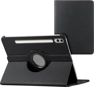 Productafbeelding van imoshion 360° draaibare Bookcase voor de Samsung Galaxy Tab S10 Plus / Tab S9 FE Plus / Tab S9 Plus - Zwart