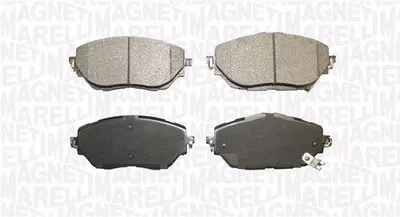 Produktbild von MAGNETI MARELLI Bremsbeläge Satz Vorne Bremsklötze für TOYOTA Corolla XII Kombi (E210) 363916061139