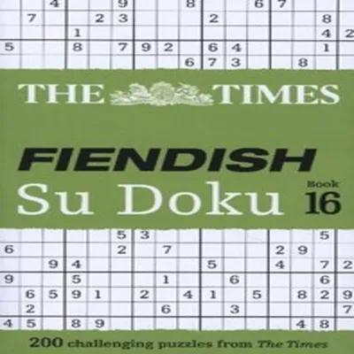 Image de The Times Fiendish Su Doku Book 16