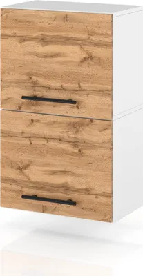 Zdjęcie produktu dla Szafka Kuchenna Wisząca Klapowa Drewniana Modułowa 40Cm Spremium Dąb Wotan