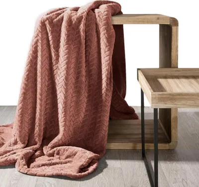 Immagine prodotto di Copridivano - coperta SOFIA 170x210 cm, 220x200 cm rosa Mybesthome Dimensioni: 200x220 cm