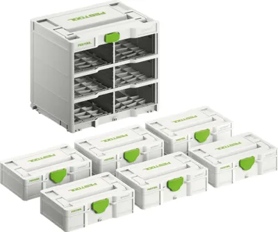 Produktbild von Festool Systainer³ Rack SYS3-RK/6 M 337-Set
