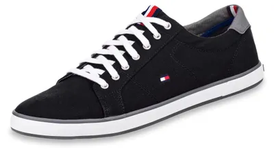 Zdjęcie produktu dla Tommy Hilfiger 8719254657336, Męski, Dorosły, Modne trampki, Czarny, Sznurowane zamknięcie, Każdego sezonu
