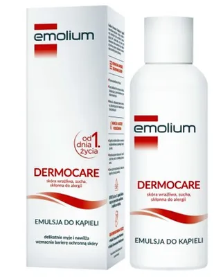 Obrázek produktu pro Emolium Dětská Koupelová Emulze pro Jemnou a Citlivou Pokožku, 400ml