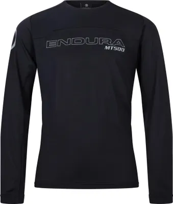 Immagine prodotto di Maglia Endura MT500 Burner E7157 - bambino, maniche lunghe, nera - Taglia 9-10