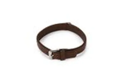 Produktbild von Karlie Vintage Strass - Hundehalsbänder - Dreireihig - Leder - Braun - 45x2,4 cm