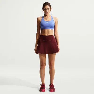 Produktbild von Nike W Nk Swsh Med Spt Bra Sapphire/White Sapphire/White Xl