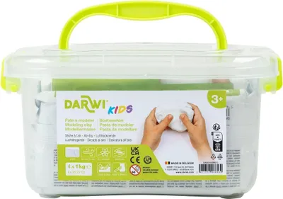 Obrázok produktu pre Darwi Schoolpack Samoschnúca hmota Dieťa 4 x 1 kg