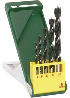 Image de Jeu de mèches hélicoïdales pour bois 4-10 Bosch (5 pièces) 2609255214