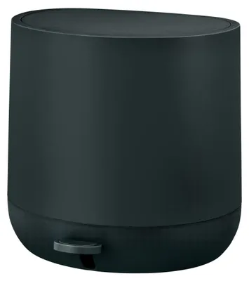 Produktbild von Schöner Wohnen Treteimer Pomino Schwarz Abfalleimer 4,5 L Müll Ordnung Entsorgung