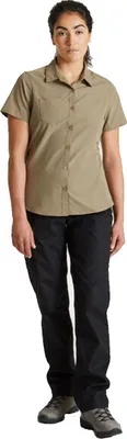 Immagine prodotto di Craghoppers - Camicia "Expert Kiwi" da donna a maniche corte CG1715 (36 DE) (Grigio pietra)