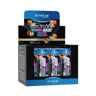 Obrázek produktu pro 12 x ElectroVit® Na Hangover Shot sada elektrolytů, glukózy a vitamínu B Activlab Pharma