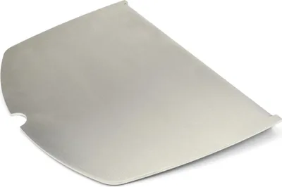 Zdjęcie produktu dla Płyta grillowa ze stali nierdzewnej | plancha odpowiednia do Weber Q200/2000 - zastępuje połowę rusztu grillowego - bardzo solidna