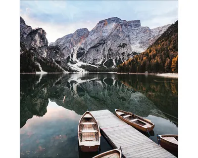 Produktbild von Leinwandbild Wildsee I 50x50 cm