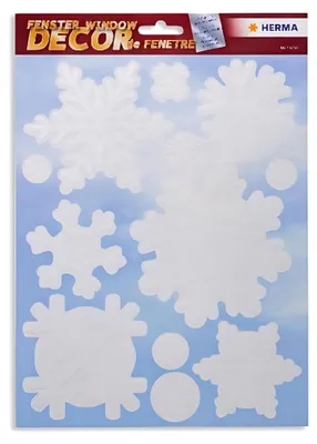 Image de Herma Décor De Fenêtre A4 Flocon De Neige