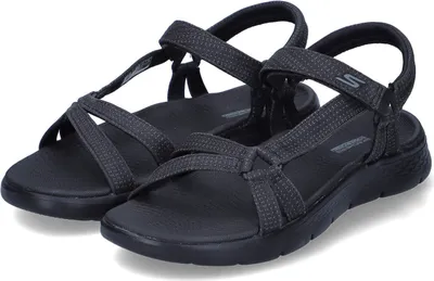 Image de Skechers Go Walk Flex Sandal Sublime Damen Sandalen Schwarz