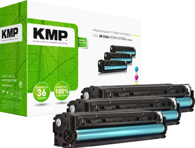 Produktbild von KMP Tonerkartusche ersetzt HP 312A (CF381A, CF383A, CF382A)