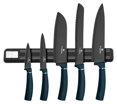 Produktbild von Satz Von 5 Küchenmesser Mit Bar Berlinger Haus Bh-2537 Aquamarin