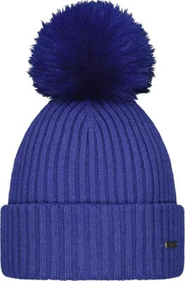 Imagen del producto de BARTS Kenzie: Gorro de lana para mujer, color azul, con pompón