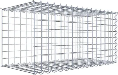 Produktbild von Anbaugabione Typ 2 80 cm x 40 cm x 40 cm (L x H x T), Maschenweite 5 cm x 5 cm, Spirale