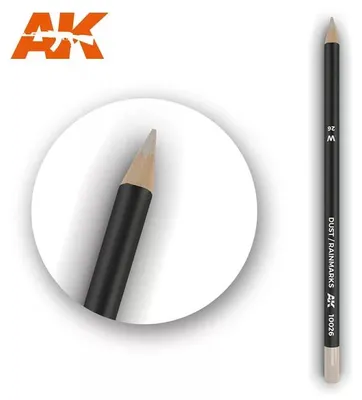 Produktbild von AK Interactive AK10026 - Watercolor Pencil Dust-Rainmarks