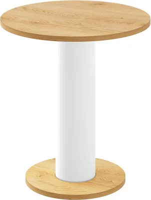 Produktbild von Design Beistelltisch rund HSO-222 Ecktisch 60cm Hochglanz Tisch