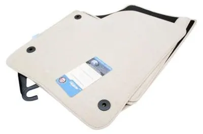 Image de Tapis de sol en velours pour VW Touareg I (2002-2010) – beige