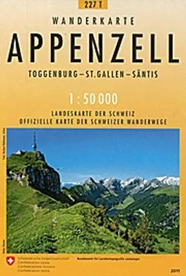 Produktbild von Swisstopo 1 : 50 000 Appenzell
