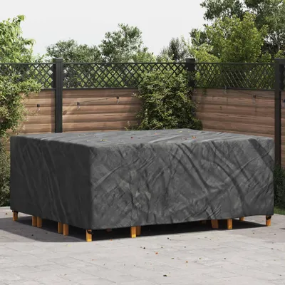 Produktbild von "Schlussverkauf" Möbelbezug Uni Schwarz - UV-beständige Materialien - 250x210x70 cm 420D C9869