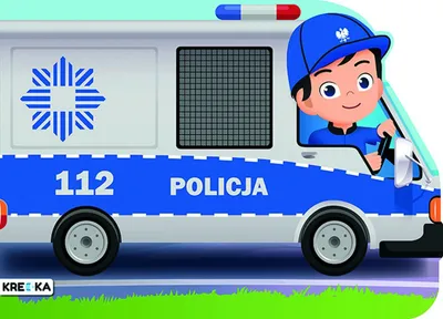 Immagine prodotto di Kolorowanka Radiowóz Policyjny z Naklejkami