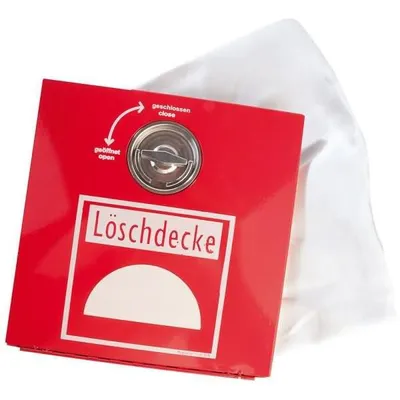 Produktbild von Löschdeckenbehälter Fire Protect 30x30x12,5cm rot