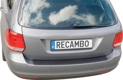 Image de Protection de seuil de coffre en ABS compatible avec les VW Golf 5 et Golf 6 Variant | Années de fabrication 2007-2013