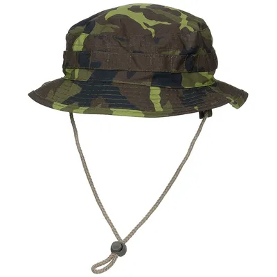 Immagine prodotto di MFH Brit. Cappello da safari, con sottogola, SF Boonie, Rip Stop, CZ mimetico - S