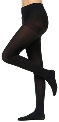 Produktbild von Nur Die Ultra Blickdicht 80 DEN warme Strumpfhose matte Optik breiter Komfortbun