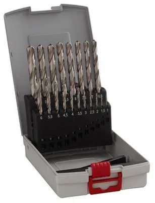 Produktbild von Bosch 2 609 255 132, Bohrer, Bodenschnellarbeitsstahl (HSS-G), B009TGRO8M, 10 mm, 35 mm