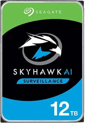 Obrázok produktu pre Seagate SkyHawk AI , 12 TB, 7200 ot/min, 256 MB, 3.5", Serial ATA III