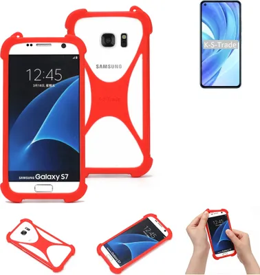 Produktbild von K-S-Trade Handy-Hülle kompatibel mit Xiaomi Mi 11 Lite Schutz-Hülle Bumper Silikon Schutz Hülle Cover Case Silikoncase Silikonbumper TPU Softcase