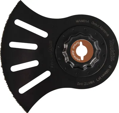 Immagine prodotto di Lama Makita RIFF per taglio a tuffo, 100 mm Starlock Max - K40 - TCT / RIFF - MAM014 - Malta / colla per piastrelle / calcestruzzo