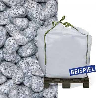 Produktbild von Hamann Granit-Gletscherkies Grau 25-40 mm Big Bag 600 kg