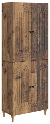 Produktbild von vidaXL Schrankset 2 stk. Altholz Holzwerkstoff