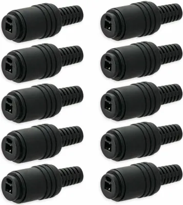 Produktbild von 10x DIN Lautsprecher Buchsen Kabelanschluss Boxen Adapter Kupplung 2,2mm Stecker