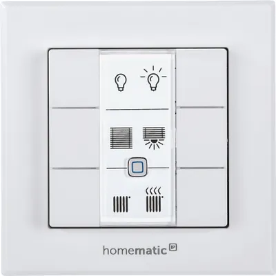 Produktbild von Homematic IP Wandtaster - 6-fach