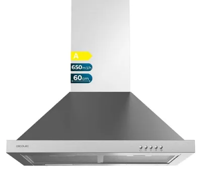 Produktbild von Konventioneller Rauchfang Cecotec Bolero Flux PM 606500 Inox A