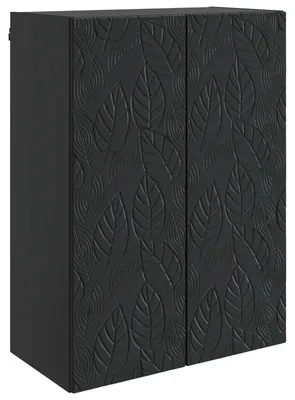 Obrázok produktu pre vidaXL Nástenná skriňa Čierna 66 x 34,5 x 90 cm Drevotrieska
