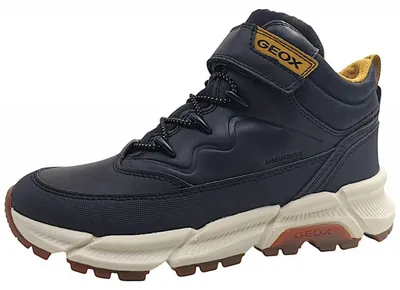 Immagine prodotto di Scarpe Geox per bambini, stivali impermeabili, blu, adatti al tempo libero