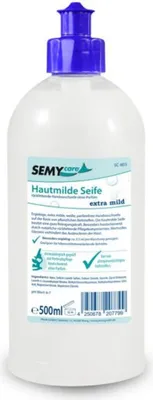 Produktbild von SemyCare hautmilde Seife - 15 x 500 ml Flasche - parfümfrei