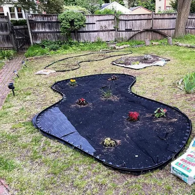 Immagine prodotto di Bordatura flessibile per prato - plastica - 15 m - nero