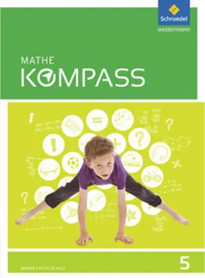 Immagine prodotto di Mathe Kompass 5. Schulbuch. Bayern